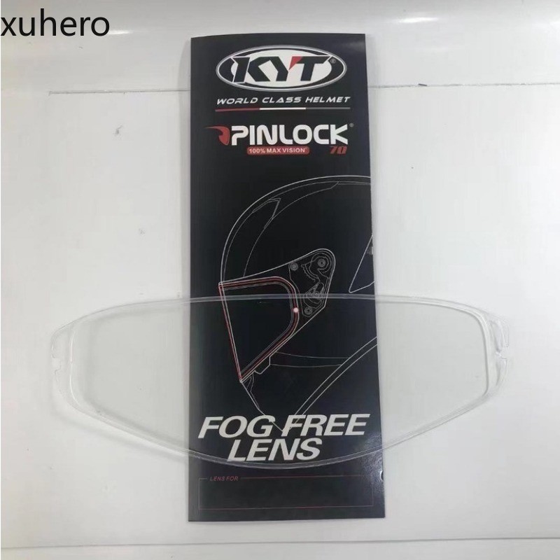 KYT NFR/NXR/GP TT หลักสูตร   สติ๊กเกอร์ป้องกันหมอก PIN LOCK สําหรับเลนส์หมวกกันน็อค KYT NFR