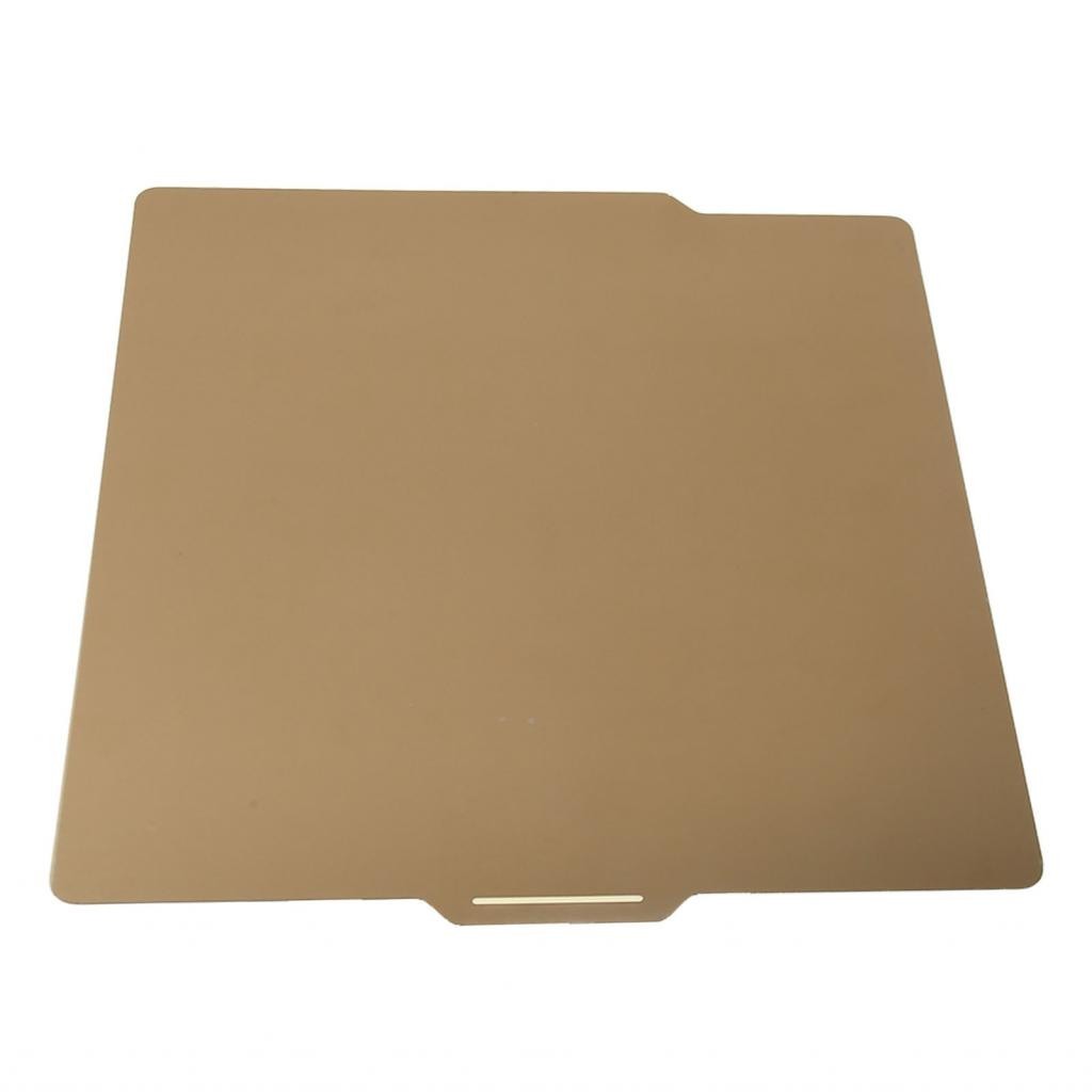 Double Sided Build Plate 257x257mm Smoothly Frosted PEI Flexible Detachable 3D Printer Steel for Bam