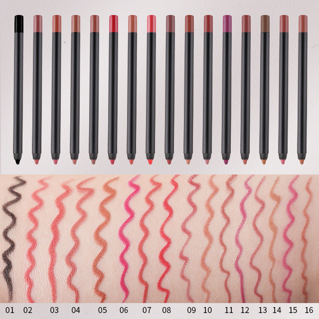 Lip liner ไม่มีโลโก้ lip liner neutral packing Lip Liner เครื่องสําอางแต่งหน้า-JXCXBWOGOL
