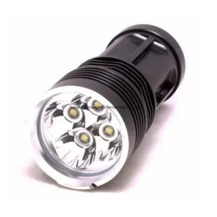 ไฟฉายแรงสูง  4 ตา SKYRAY 4 x Cree XM-L2-U3 LED 6800Lm พร้อมที่ชาร์จถ่านและถ่านชาร์จ