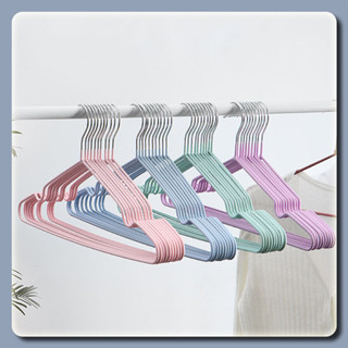 🔥YTL🔥 ไม้แขวนเสื้อผ้า ไม้แขวนเสื้อสแตนเลสหุ้มยางกันลื่น ขนาด…