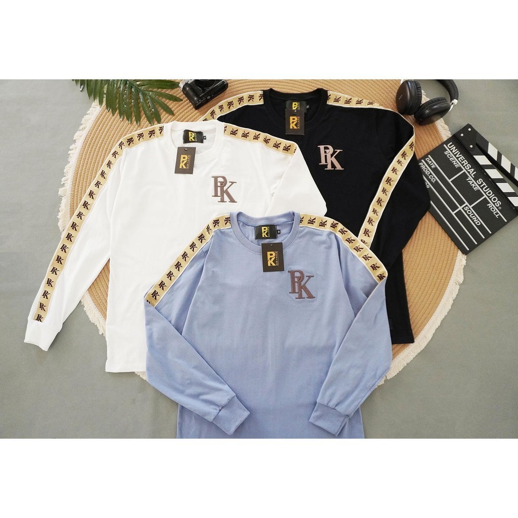 PK T-Shirt เสื้อยืดแขนยาว คอกลม PK20 ผู้ชาย Man ผู้หญิง