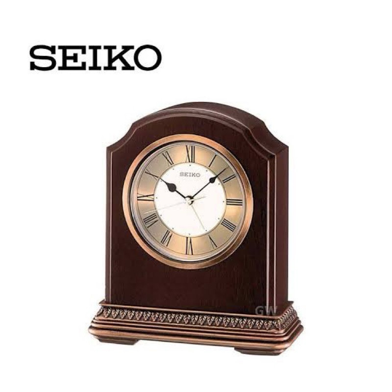 นาฬิกาปลุก นาฬิกาปลุกตั้งโต๊ะ Seiko รุ่น QXE018B นาฬิกาตั้งโต๊ะไม้ นาฬิกาตั้งโต๊ะ นาฬิกาปลุก ไซโก้