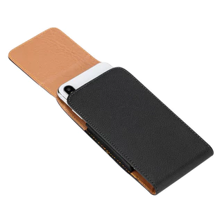 พร้อมส่ง ซองเหน็บเอว ซองหนังมือถือ ใส่โทรศัพท์ ร้อยเข็มขัด กระเป๋าใส่โทรศัพท์ ใส่ได้ทุกรุ่น