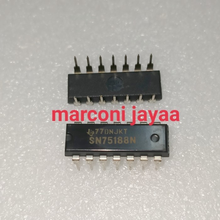 IC SN75188N จุ่ม 14pin ti อะไหล่ส่วนประกอบไฟฟ้า