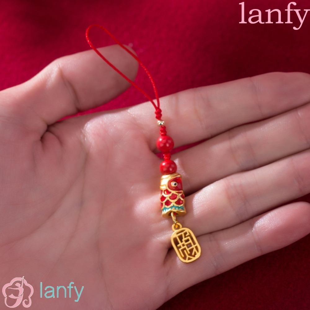 สายคล้องโทรศัพท์มือถือ ป้องกันการสูญหาย จี้รูปปลาคาร์พ เหมาะกับของขวัญ สําหรับเด็กผู้หญิง
