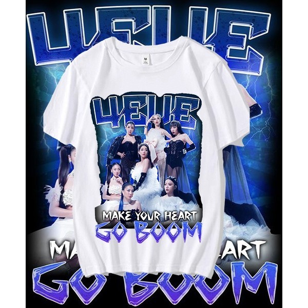 4EVE - เสื้อ 4EVE T-Shirt แขนสั้นพิมพ์ลาย Collection Tee cotton100%