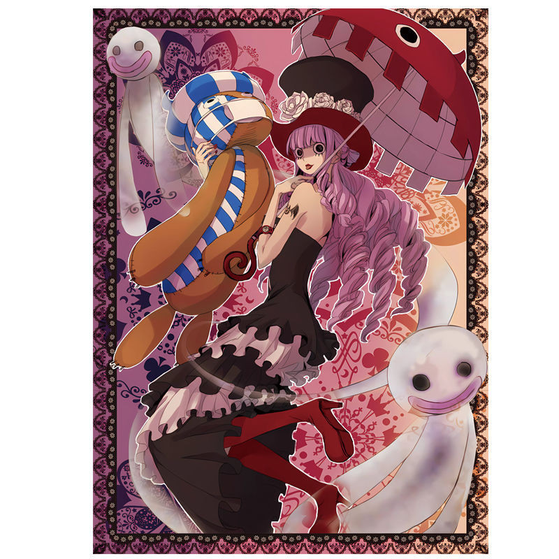 OPCG One Piece Perona Pokémon TCG Card Sleeves วัสดุที่ได้รับอนุญาตอย่างเป็นทางการ 66*91 มม.