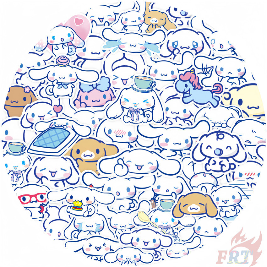 80Pcs/Set ❉ Cinnamoroll Series 02 Stickers ❉ DIY Fashion Decals Doodle Stickers