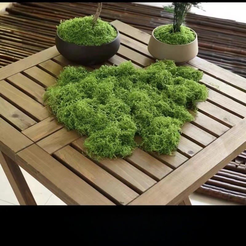 Dualswish หญ้าปลอม สีเขียว ขนาดเล็ก 30 50 100 กรัม สําหรับตกแต่งบ้าน สวน DIY