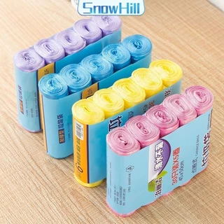 S.H ถุงขยะม้วนแพค ราคาประหยัด แบบม้วน ถุงขยะ Color Waste Bags