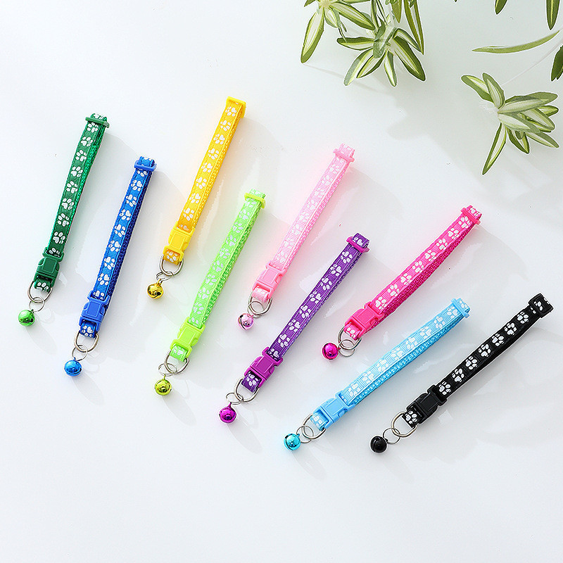 YTL แบบปรับขนาดได้ สำหรับสัตว์เลี้ยง ปลอกคอแมว มีแถบสะท้อนแสง ปลอกคอแมว - รูปที่ 2