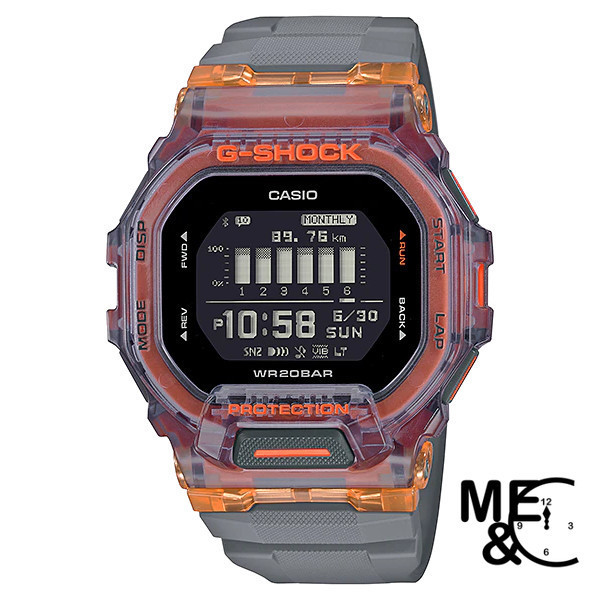 CASIO G-SHOCK GBD-200SM-1A5DR (บลูทูธ) ของแท้ ประกันศูนย์ CMG