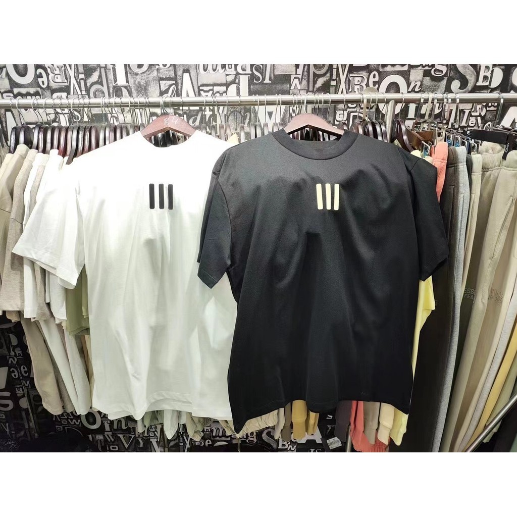 Fog RRR123 เสื้อยืดแขนสั้น ทรงหลวม สไตล์สตรีท แฟชั่นฤดูร้อน สําหรับผู้ชาย