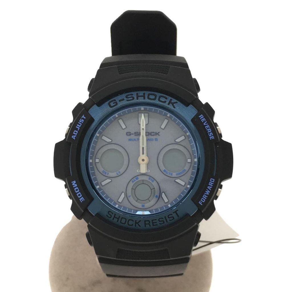 CASIO Wrist Watch G-Shock Men's Solar Navy Direct from Japan Secondhand