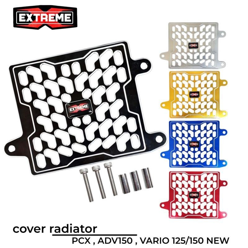 EXTREME RADIATOR ARM COVER RADIATOR EXTREME COVER RADIATOR FULL CNC VARIO PCX NMAX AEROX LEXI --X998