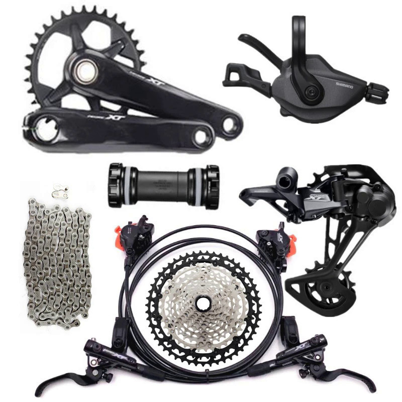 Shimano Deore XT M8100 Groupset 30T 32T 34T 36T 170 175 Crankset Mountain Bike Groupset 1x12-Speed 1