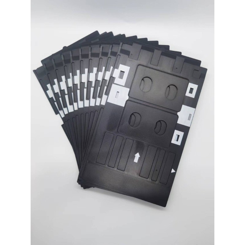 1PCS PVC ID ถาดการ์ดพลาสติกพิมพ์ถาดสําหรับ Epson R260 R265 R270 R280 R290 R380 R390 RX680 T50 T60 A5