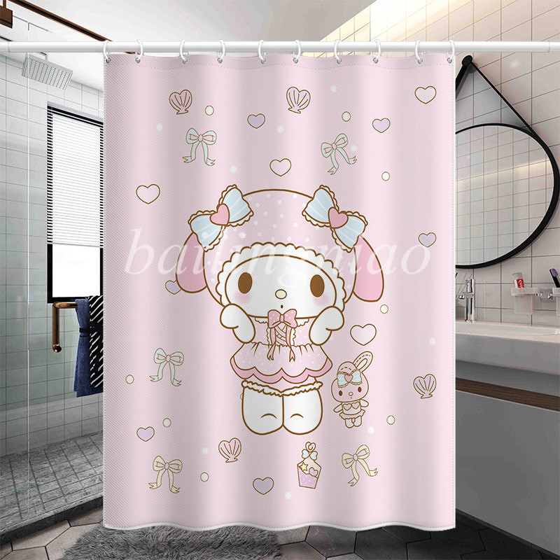 แนะนำ ผ้าม่าน ผ้าม่านอาบน้ํา ผ้าโพลีเอสเตอร์ กันน้ํา พิมพ์ลายการ์ตูนดิจิทัล ราคาพิเศษ มีเก็บเงินปลายทาง