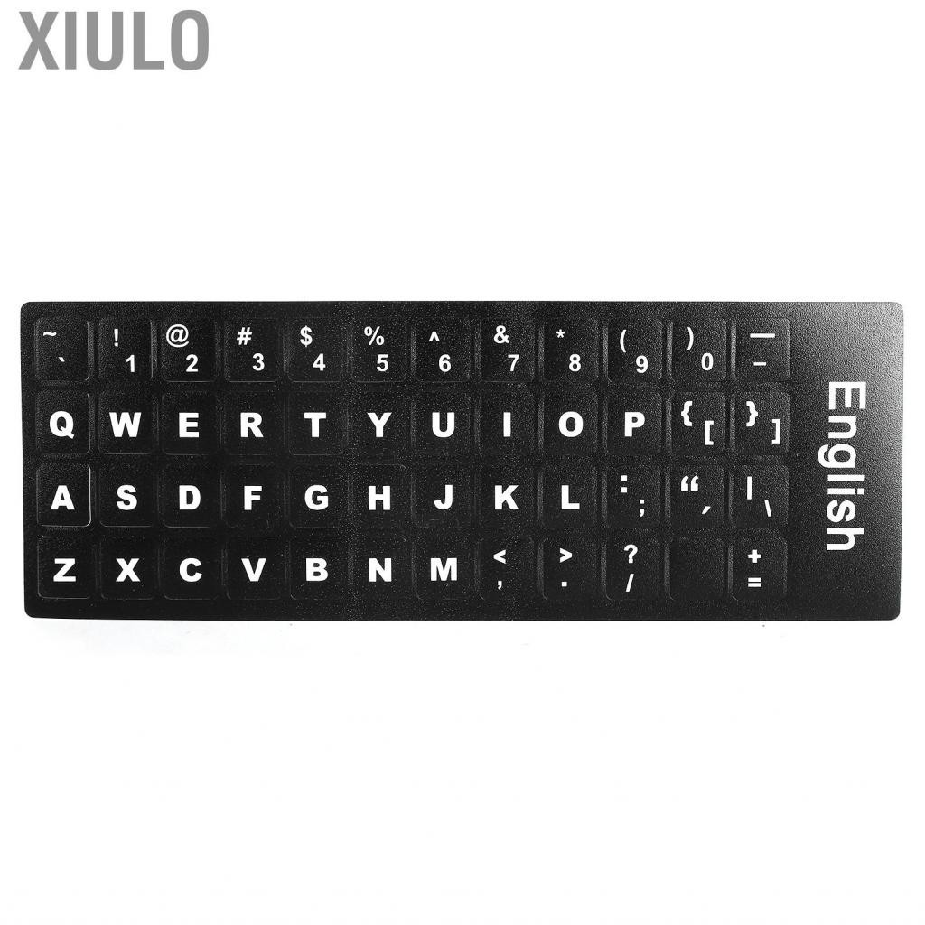 Xiulo Computer English Keyboard Sticker Replacement For Desktop PC