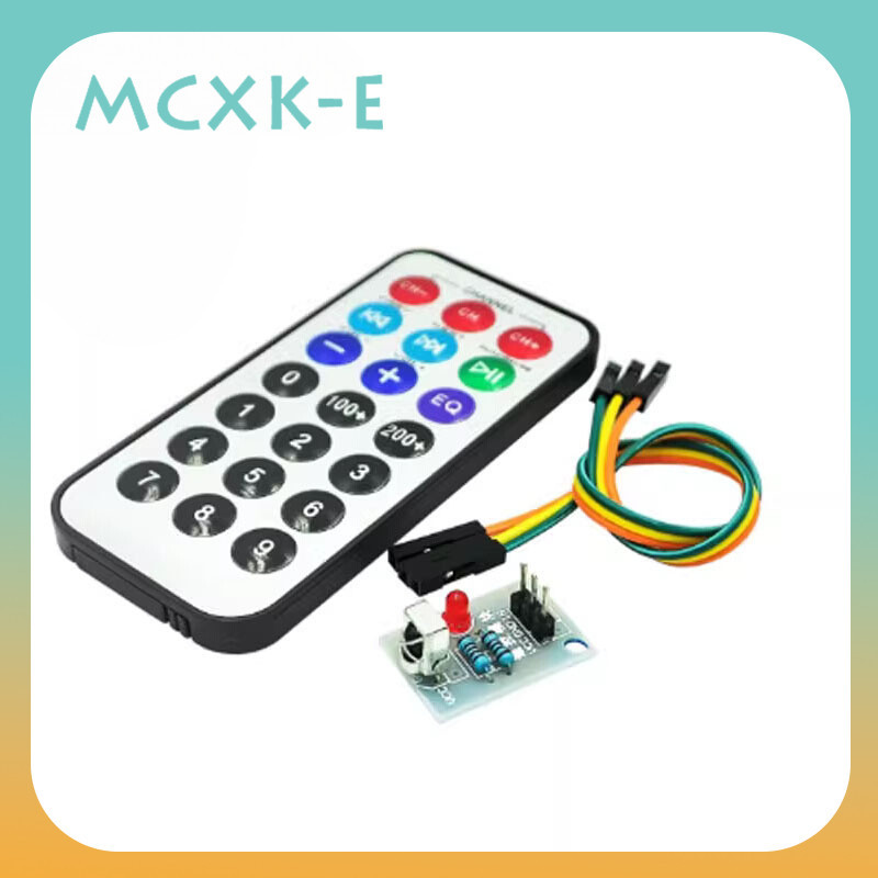 Mcxk-e HX1838 โมดูลรับสัญญาณอินฟราเรด IR DIY สําหรับหุ่นยนต์ Arduino Raspberry Pi