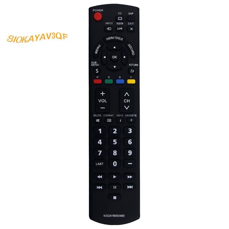 【siokayav3qf】N2QAYB000485 รีโมตคอนโทรล สําหรับ Panasonic LED LCD TV TC-32LX24 TC-32LX700 TC-42LS24 TC-42PS14