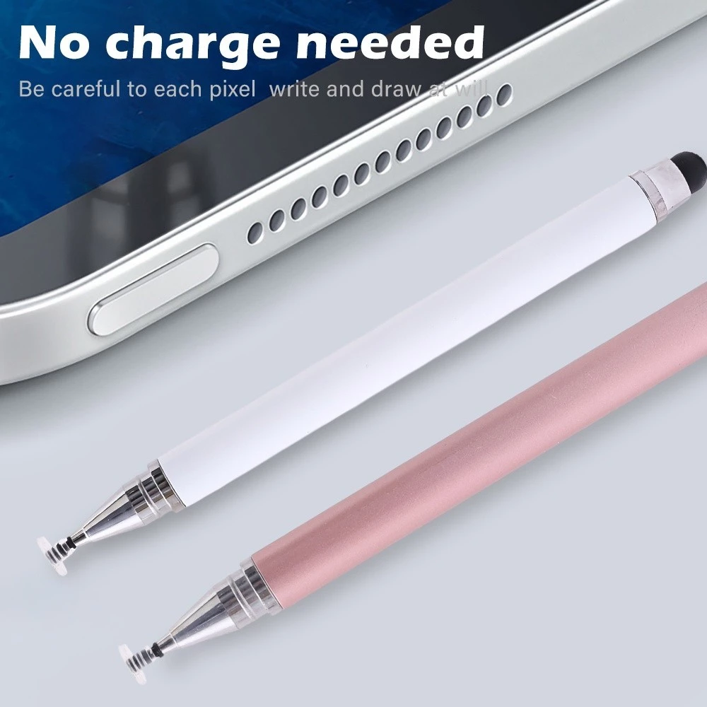 🔥ส่งไวจากไทย🔥 2 in 1 ปากกาสไตลัส หน้าจอสัมผัส แบบหัวคู่ เข้าได้กับ Android Smart Phone และแท็บเล็ต for Android I.OS thumbnail 10
