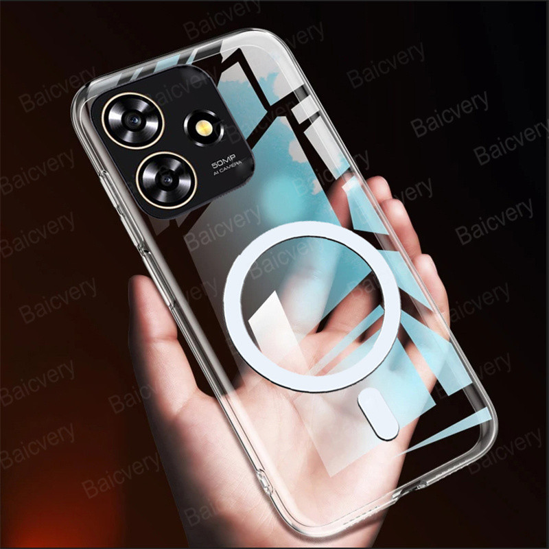 ZTE Blade V50 Smart / V50 Design / V50S Casing Fashion Shell TPU Silicone Case Cover กันกระแทก Prote