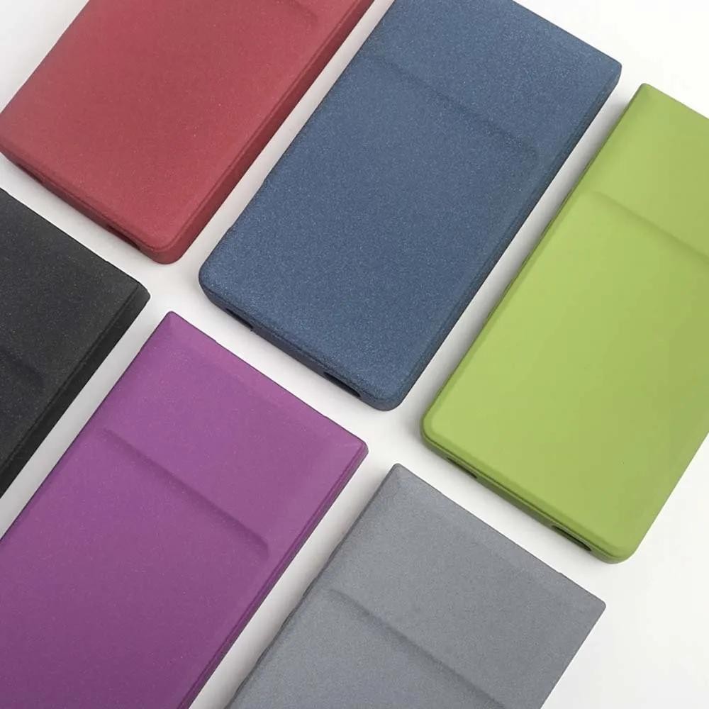 Soft Matte ซิลิโคนเกราะป้องกันผิวสําหรับ Sony Walkman NW-ZX706 NW-ZX707 NW-ZX700