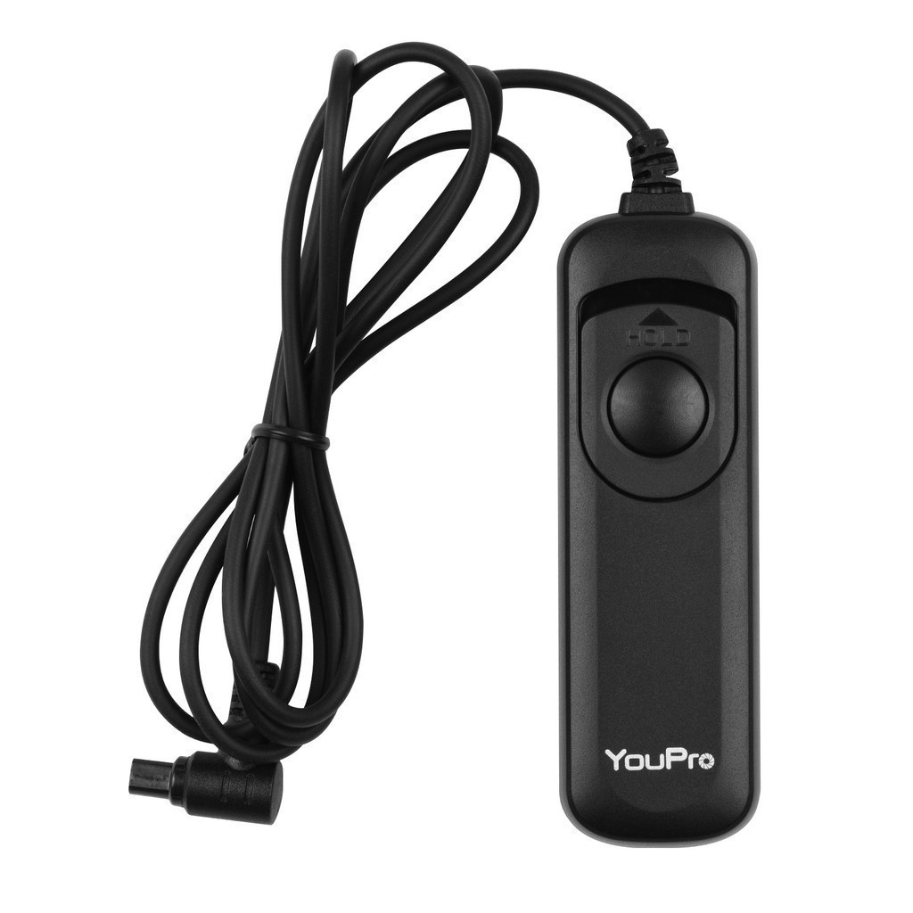 YouPro N3 ประเภทชัตเตอร์สายจับเวลารีโมทคอนโทรล 1.2 M/3.9ft สําหรับ Canon 7D 7DII 6D 6D Mark II 50D 5