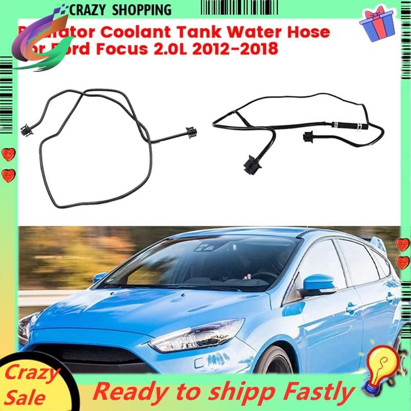 1 คู่รถหม้อน้ําอ่างเก็บน้ําท่อ Upper & Lower BV61-8C012-BA CV6Z-8K012-K สําหรับ Ford Focus 2.0L 2012