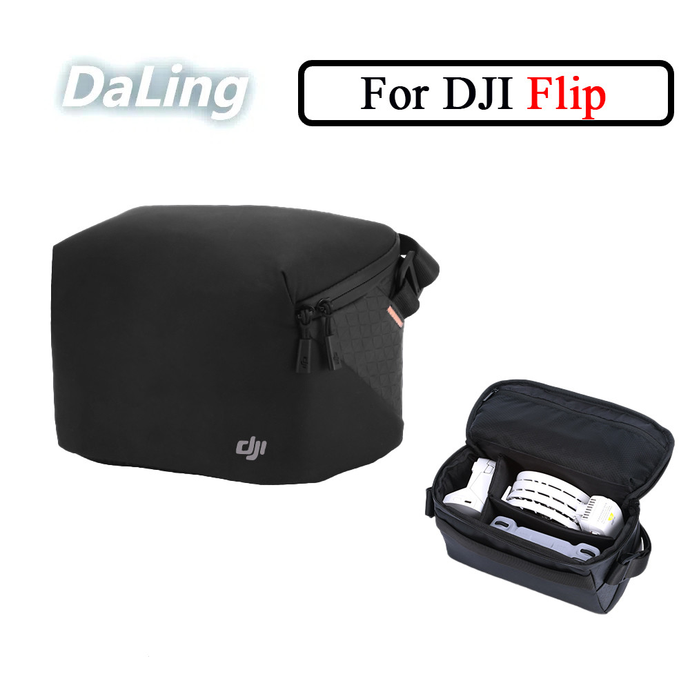 Drone Storage Bag สําหรับ DJI FLIP Shoulder Storage Bag Crossbody Bag Protection Box DJI FLIP Accessories Case