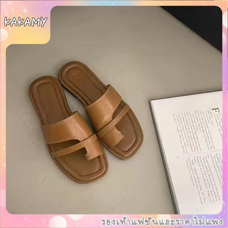 icy สำหรับผู้หญิง รองเท้าแตะผู้หญิง รองเท้าแตะลิ่มหรูหรา รองเท้าแตะกันลื่น เหมาะสำหรับผู้หญิง รองเท้าสไตล์แฟชั่นx114