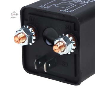 {maybest} รีเลย์สตาร์ท 200A 100A 12V/24V Power Automotive Heavy Current Start Relay {TH}