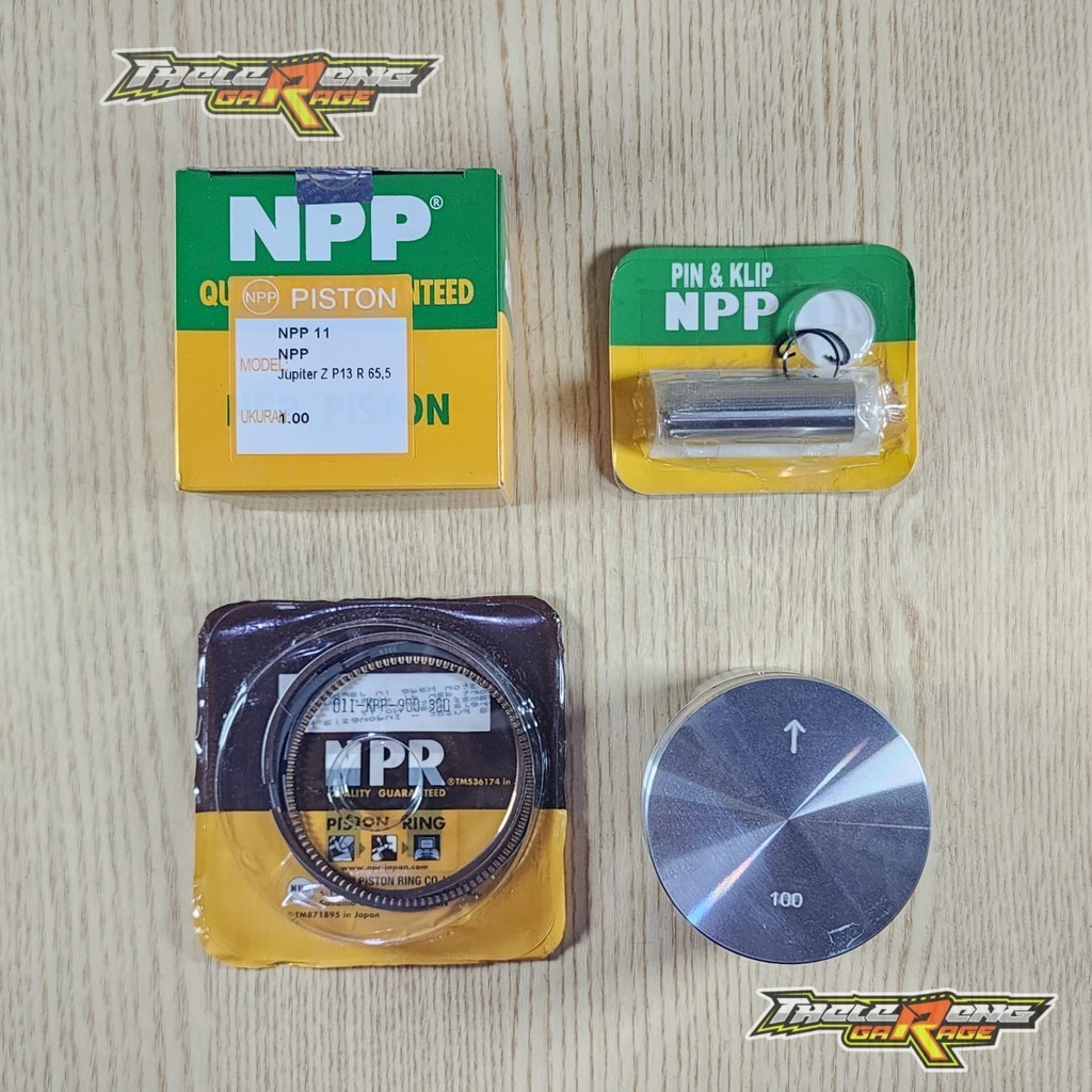 ชุดลูกสูบ Jupiter Z Raw Custom Dome TYPE NPP 11 65.5 66 66.5 67 67.5 PIN 13 NPP Thelereng_Garage Sho