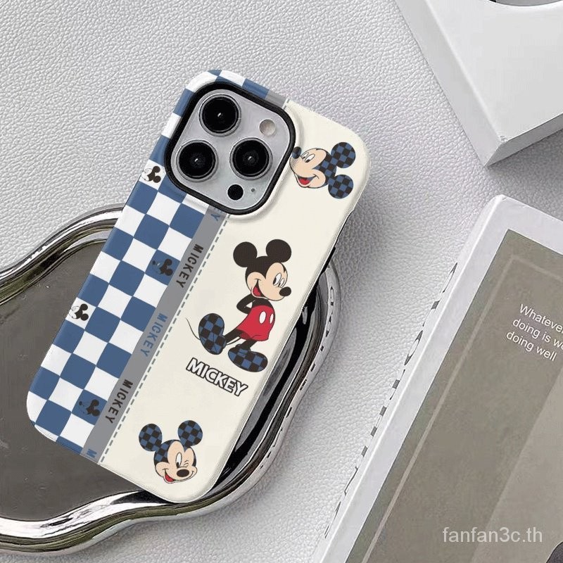 เคสโทรศัพท์มือถือ กันกระแทก ลายมิกกี้เมาส์ สําหรับ ไอโฟน 15Promax 14 13pro 12 13 14plus 15 11Promax XR Xs xsmax 7 8plus