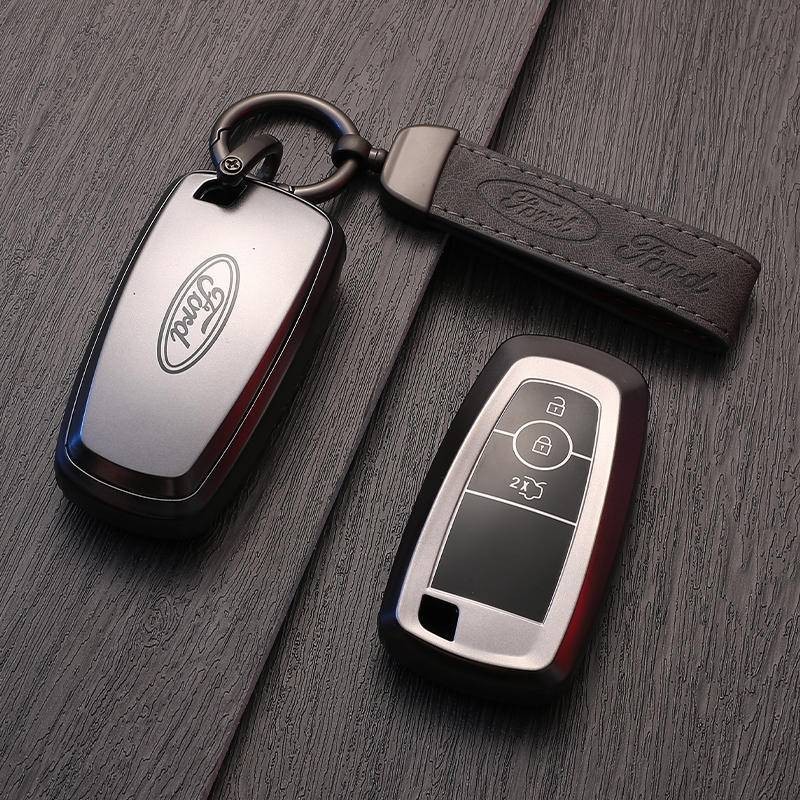 ที่ใส่กุญแจรีโมทรถยนต์ Ford Ranger Everest พวงกุญแจรถ. กระเป๋าใส่กุญแจรถ