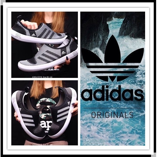 Adidas 【Ready Stock】 【Quality Gurranted】A1122D Fashion Climacool BOAT SL Outdoor Water Sports Shoes Non-Slip Wading Shoe