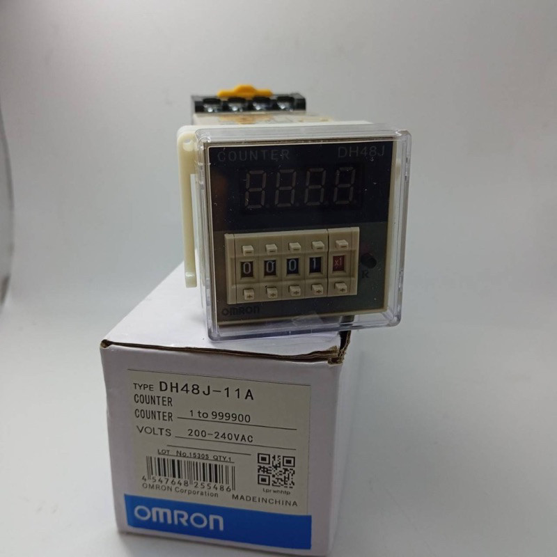 DH48J-A DH48J-11A  ไฟ220v. 220vac เคาท์เตอร์นับจำนวน 11ขา ของใหม่ มือ1พร้อมส่ง จากไทย