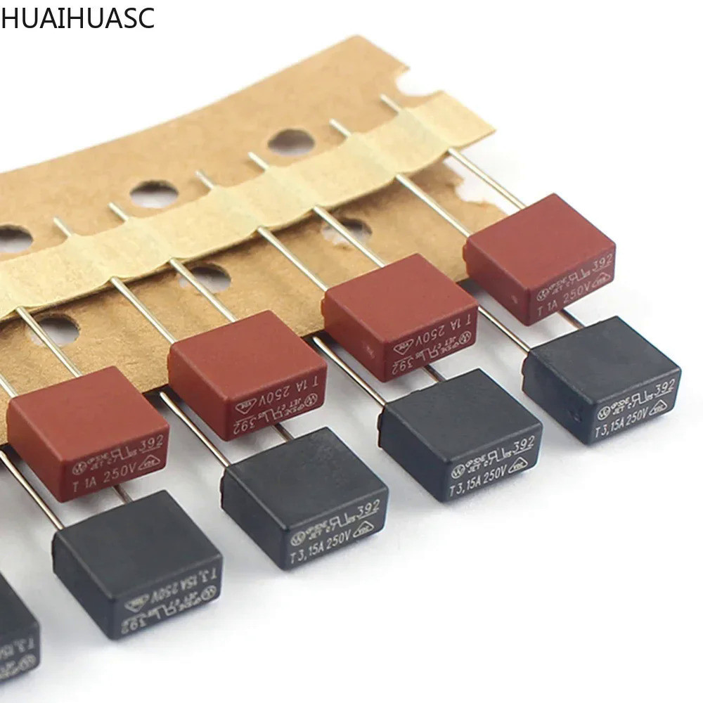 ฟิวส์สี่เหลี่ยม TE5 392 396 Series 125V 250V T1A T2A T2.5A T3.15A 1A 2A 2.5A 3.15A 10 ชิ้น