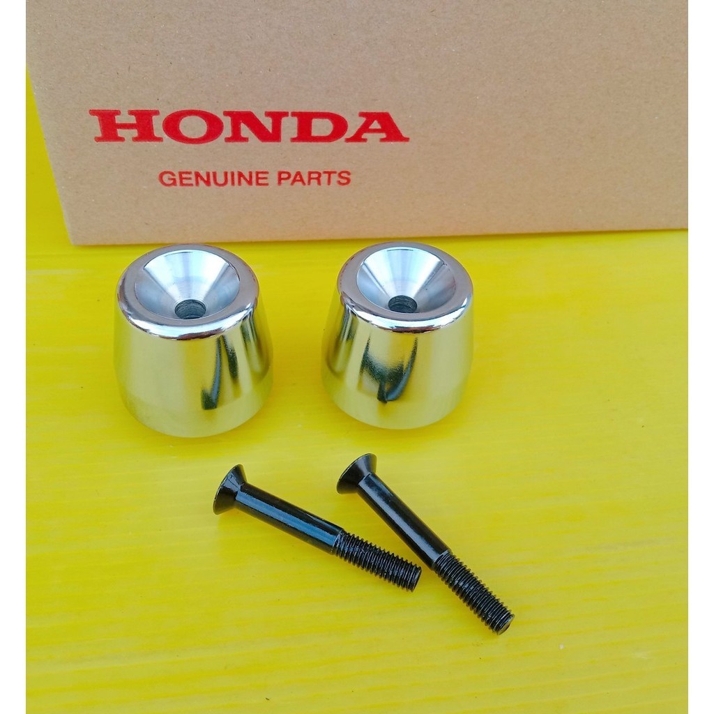 53102-K97-T00/90191-KWB-600ตุ้มน้ำหนักปลายแฮนด์A+สกรู(6×45)แท้HONDA PCX150 ปี2018-2020,PCX160/1ชุด