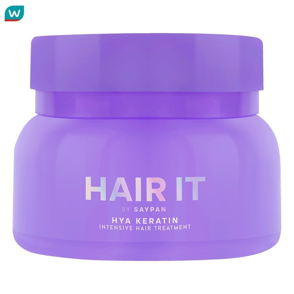 Hair it แฮร์ อิท ไฮยาเคราติน อินเทนซีฟ แฮร์ ทรีทเม้นท์ 120 กรัม ทรีทเม้นท์ฟื้นผมเสีย นุ่มลื่น
