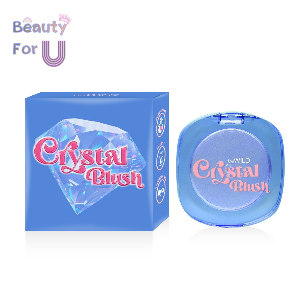 beWiLD Crystal Blush 4g. คริสตัลบลัช บรัชใสเปลี่ยนสี