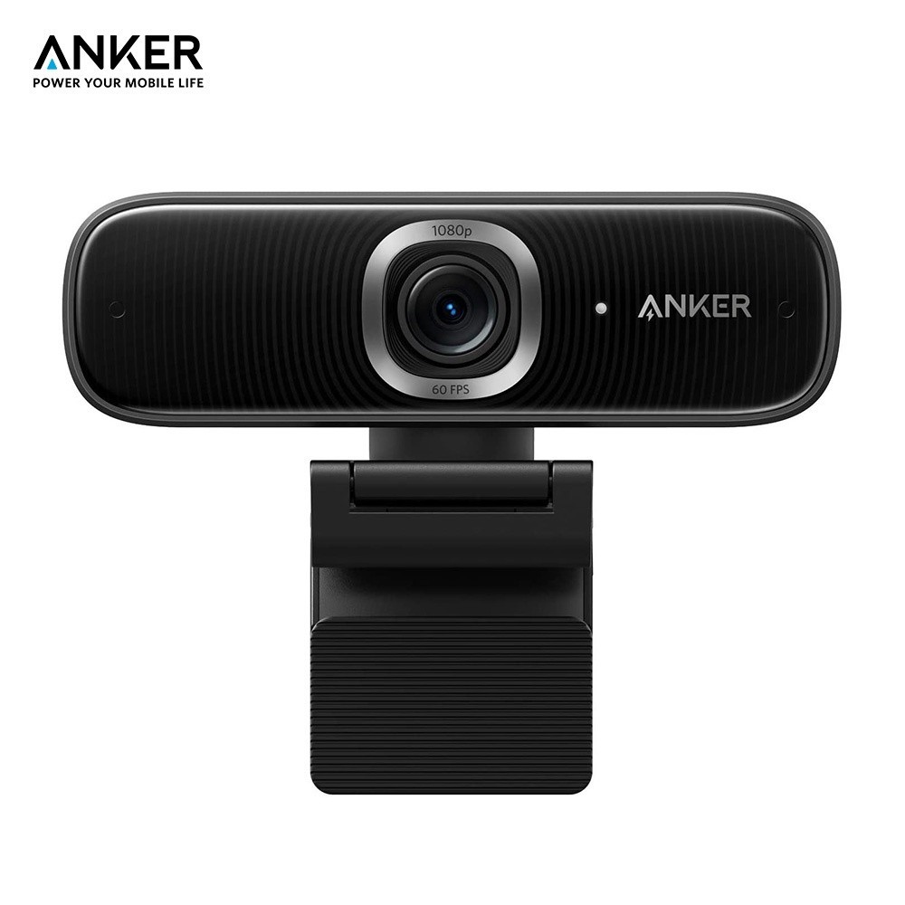 Anker PowerConf C300 Smart Full HD Webcam ความละเอียดกล้อง 1080p/60fps ออโต้โฟกัส ตัดเสียงรบกวน สินค