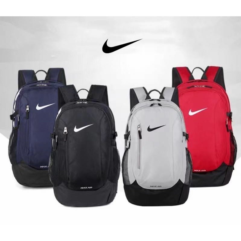 Nike กระเป๋าเป้สะพายหลัง กระเป๋าสะพายไหล่ ความจุขนาดใหญ่ สําหรับผู้ชาย และผู้หญิง เหมาะกับการพกพา เล่นกีฬา เดินทาง