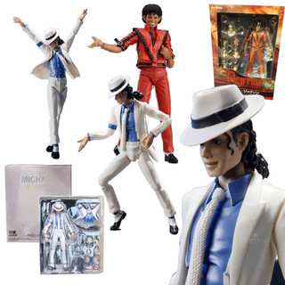 SHF Michael Jackson Action Figure Movable Figma 096 Michael Jackson Articulado Figure Model Toys Collection