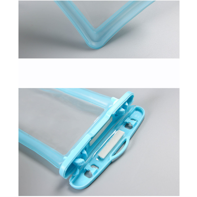 ซองกันน้ำ ลอยได้ ซองใส่โทรศัพท์กันน้ำ มือถือไม่จม แถมสายห้อยคอ มี ถุงลม ขนาด 6.5 นิ้ว🔥 ซองกันน้ำ ซองกันฝน - รูปที่ 3