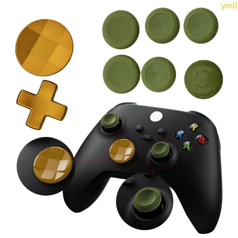 Yml1 ชุดซ่อมปุ่มกดหัวแม่มือ แบบเปลี่ยน สําหรับ Xbox One Elite Controller Series 2