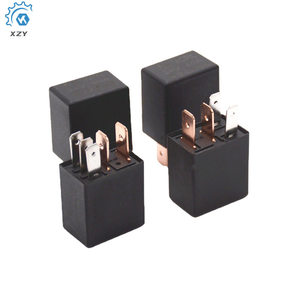 รีเลย์เตือนภัยรถยนต์ DC 12V 40A 1NO 1NC SPDT 4/5 Pins 40 แอมป์
