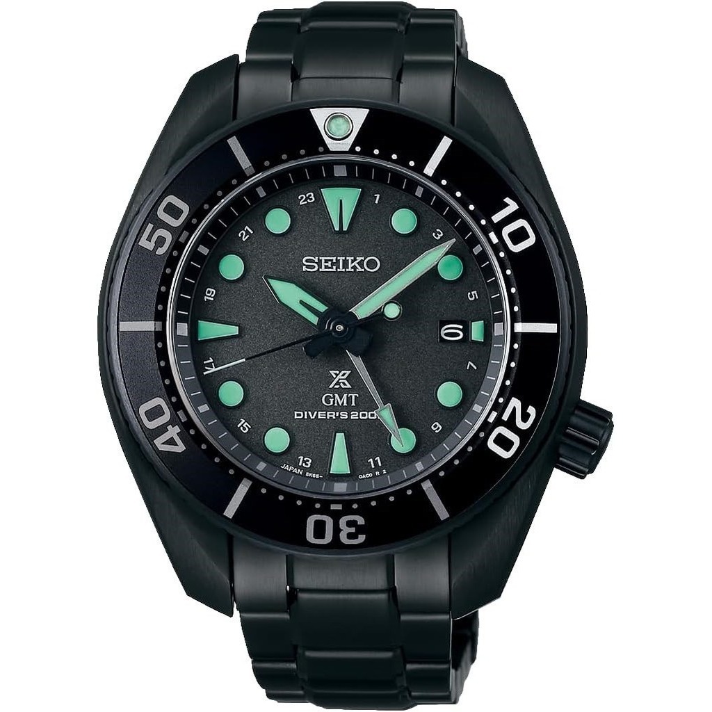 [นาฬิกา Seiko] นาฬิกา Prospex The Black Series Diver Scuba SBPK007 ชาย สีดำ